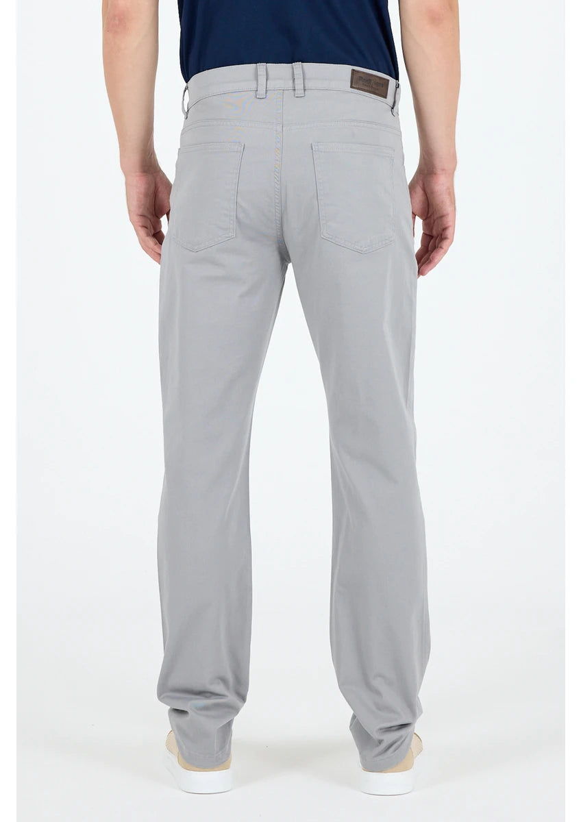 Glamira Erkek Regular Fit Gabardin %98 Pamuk %2 Elastan Rahat Günlük Klasik Düz Kesim Pantolon 1162