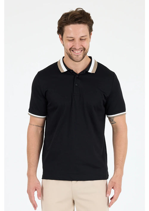 Glamira Erkek Amerikan Stil Polo Yaka T-Shirt Rahat Kesim, Yazlık Spor Tişört 5030